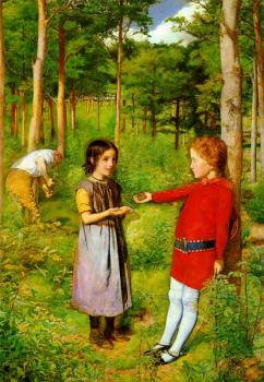 Sir John Everett Millais : hunters daughter